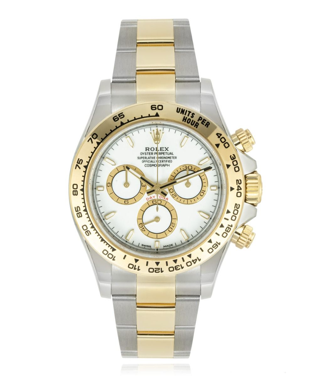 Rolex Cosmograph Daytona 126503, White dial, 40mm Steel & Yellow Gold