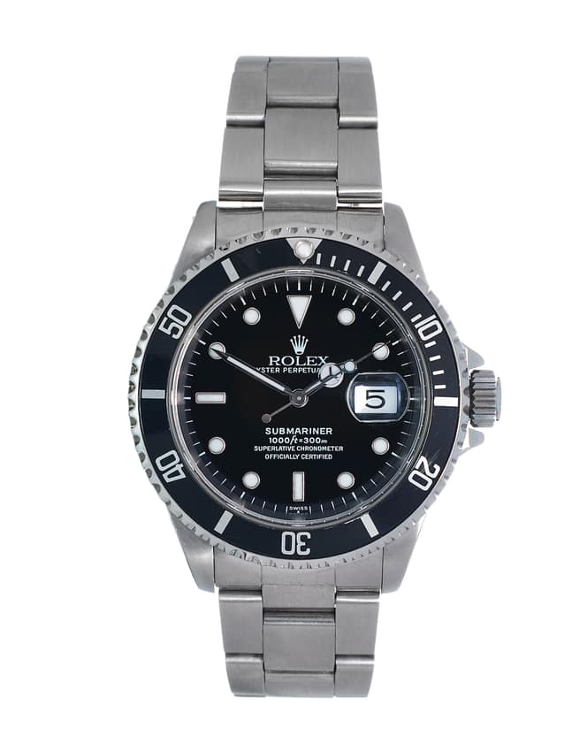 Rolex Submariner 16610, Black dial, 40mm Oystersteel
