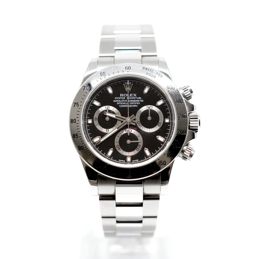 Rolex Cosmograph Daytona 116520, Black dial, 40mm Oystersteel