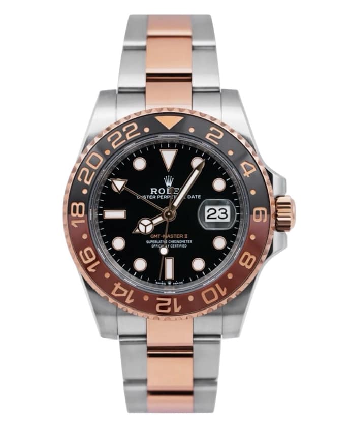 Rolex GMT-Master II 126711 CHNR, Black dial, 40mm Steel & Everose Gold
