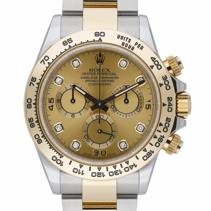 Rolex Cosmograph Daytona 116503, Champagne dial, 40mm Steel & Yellow Gold