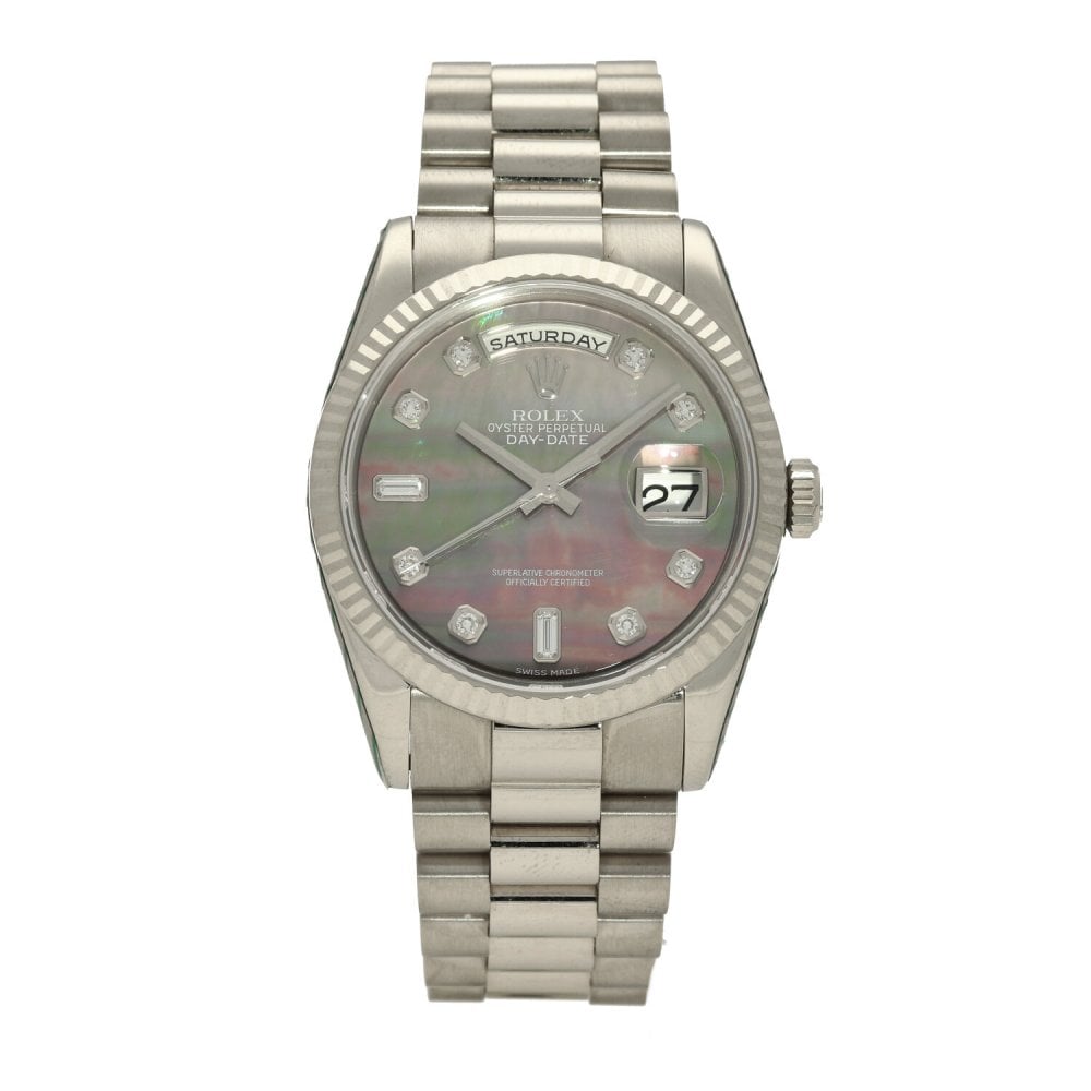 Rolex Day-Date 118239, Mother-of-Pearl dial, 36mm White Gold