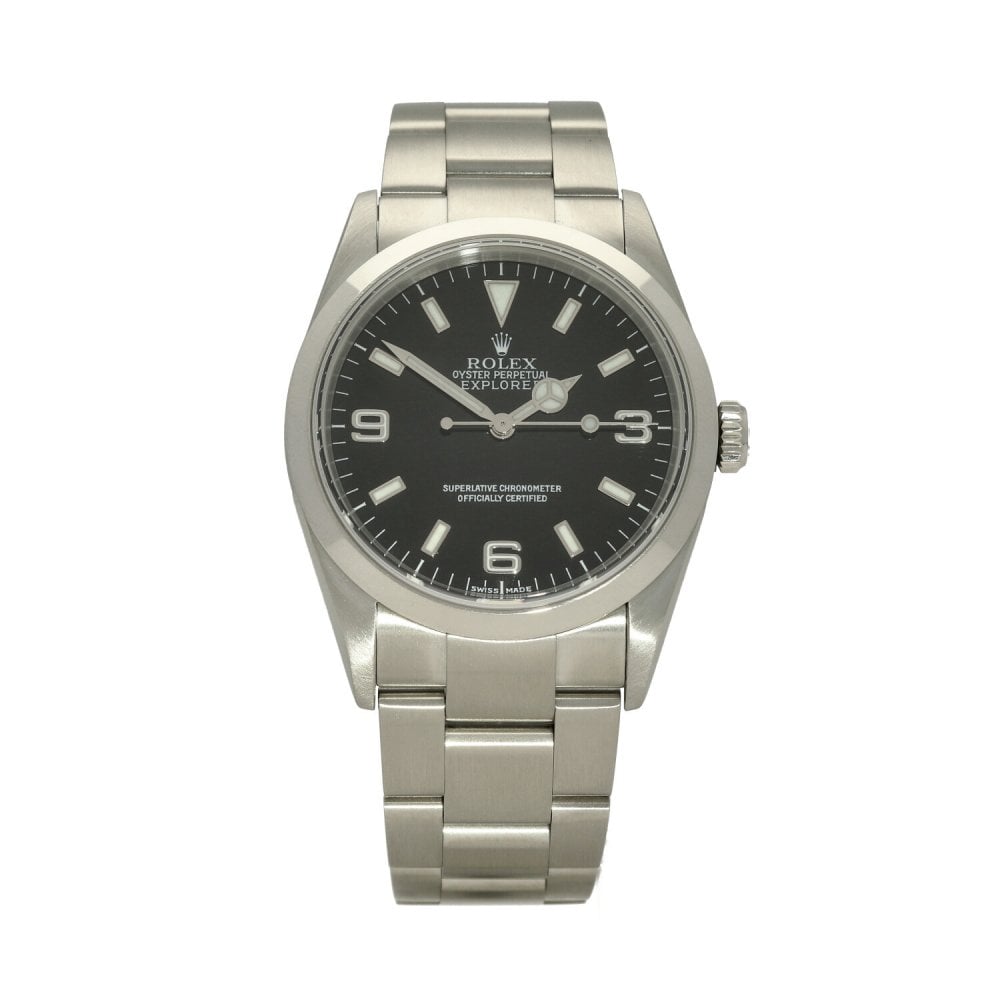 Rolex Explorer 114270, Black dial, 36mm Oystersteel
