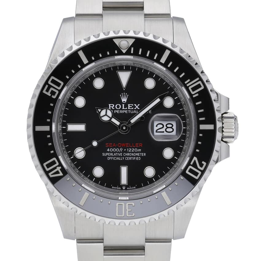 Rolex Sea-Dweller 126600, Black dial, 43mm Oystersteel