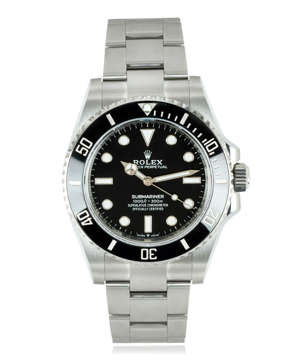 Rolex Submariner 124060, Black dial, 41mm Oystersteel