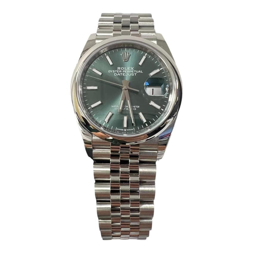 Rolex Datejust 126200, Slate dial, 36mm Oystersteel