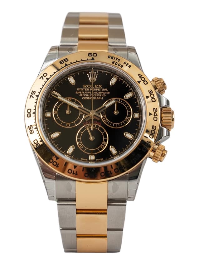 Rolex Cosmograph Daytona 116503, Brown dial, 40mm Steel & Yellow Gold