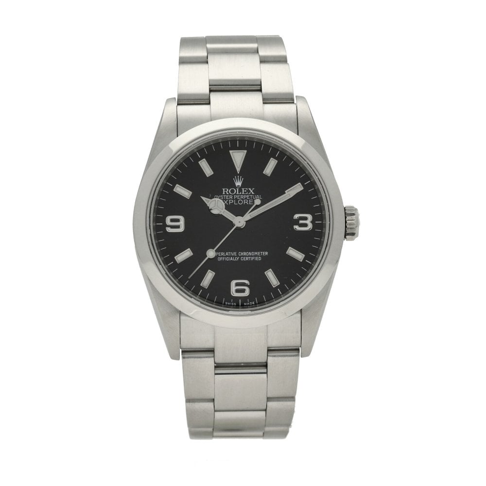 Rolex Explorer 114270, Black dial, 36mm Oystersteel