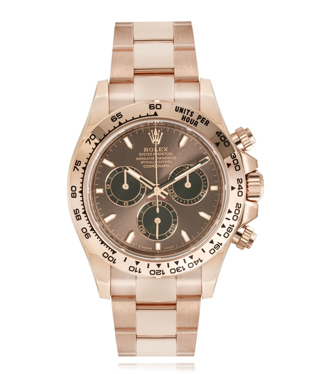 Rolex Cosmograph Daytona 126505, Brown dial, 40mm Everose Gold