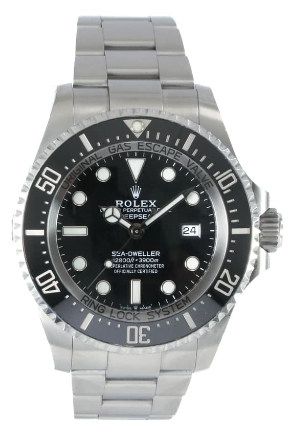 Rolex Sea-Dweller 126660, Black dial, 44mm Oystersteel