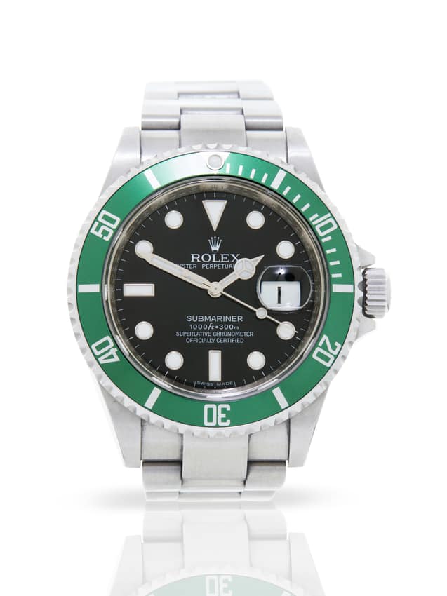 Rolex Submariner 16610 LV, Black dial, 40mm Oystersteel