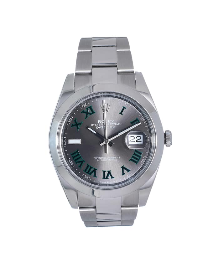 Rolex Datejust 126300, Slate dial, 41mm Oystersteel
