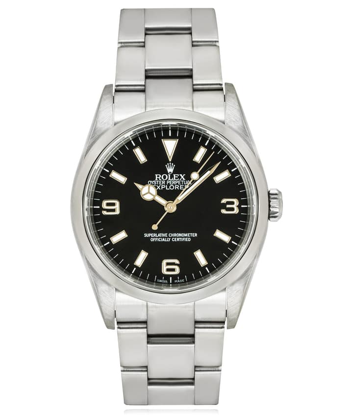 Rolex Explorer 114270, Black dial, 36mm Oystersteel