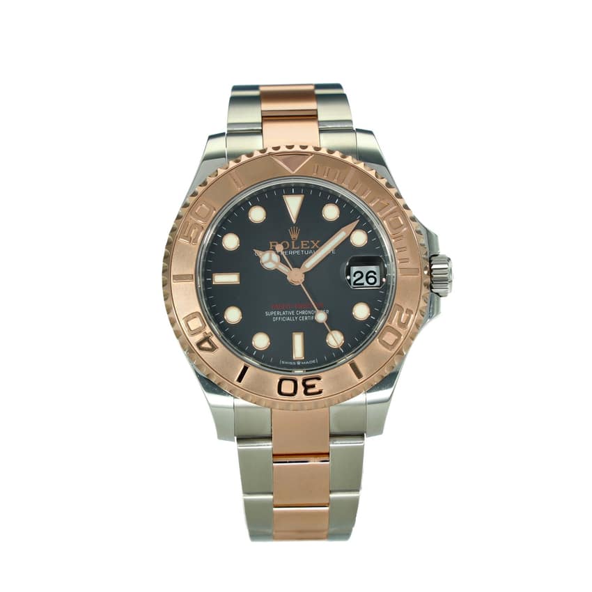 Rolex Yacht-Master 268621, Black dial, 37mm Steel & Everose Gold